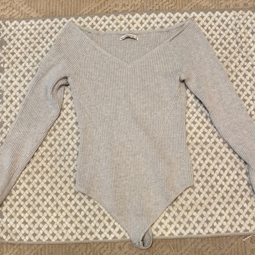 Warm sweater bodysuit
